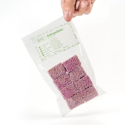 Adoquines de amaranto reventado Choco Arándano