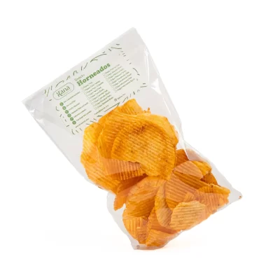 Papas Organicas Crujientes con Queso