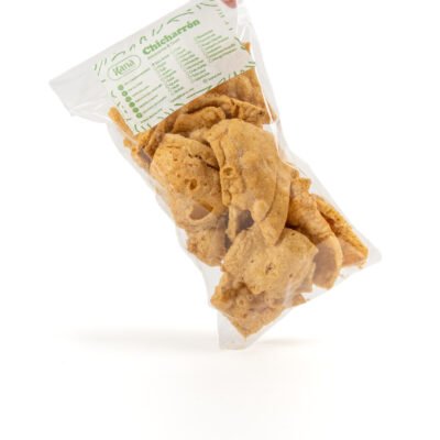 Chicharrón de amaranto Michelada